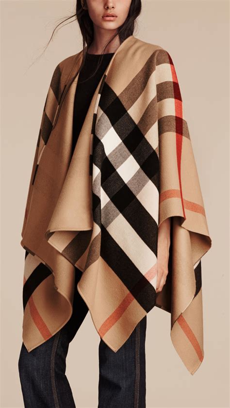 ponchos burberry